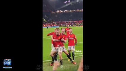 Full of Emotion Unseen Footage of Andre Onana Celebrating Man Utd's Equaliser and Winner Goes Viral