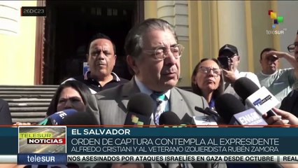 En El Salvador organizaciones sociales protestaron en repudio a la decisión del Tribunal