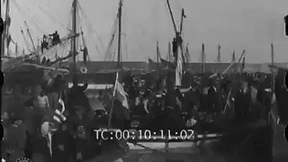 Αγιασμός των υδάτων στο λιμάνι του Ηρακλείου το 1910