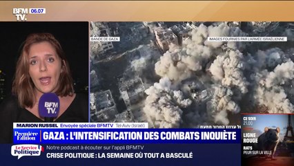 À Gaza, l'intensification des combats inquiète