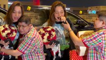 Tamannaah Bhatia Receives Birthday Surprise From A Die Heart Fan At The Airport