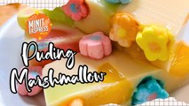 Puding Marshmallow Super Cute, Mudah Je Nak Buat