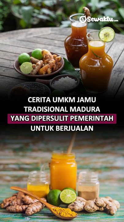 Cerita UMKM Jamu Tradisional Madura yang Dipersulit Pemerintah untuk Bejualan