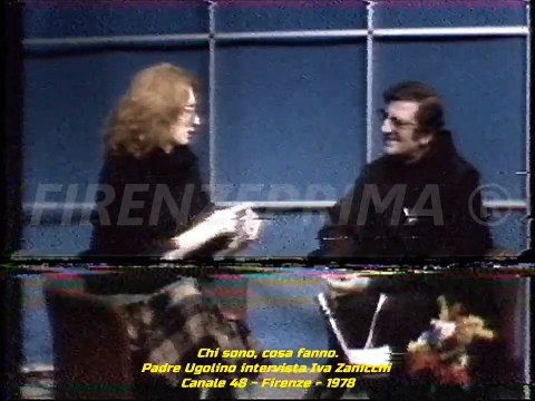 Chi sono, cosa fanno. Padre Ugolino intervista Iva Zanicchi - Canale 48 - 1978