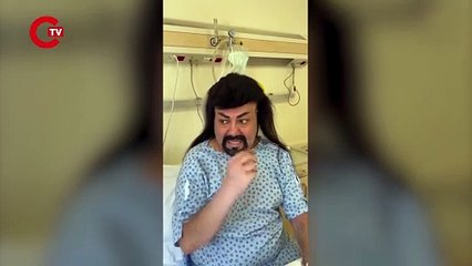 Kobra Murat'ın bağırsağı çatladı: 'Ölüm tehlikesi olan bir ameliyata giriyorum'
