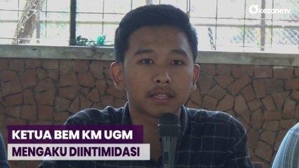 Ketua BEM KM UGM Mengaku Dapat Intimidasi Pasca Kritik Presiden Jokowi