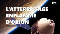 La NASA partage la vidéo d’une capsule spatiale rentrant sur Terre, une vraie boule de feu