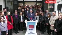 CHP İzmir İl Başkanı Şenol Aslanoğlu, Terörü Lanetledi