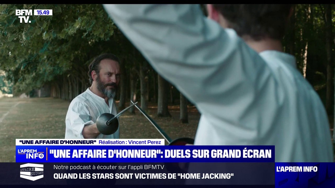 "Une affaire d'honneur" de Vincent Perez: duels sur grand écran ce mercredi, avec Roschdy Zem, Doria Tillier et Guillaume Gallienne
