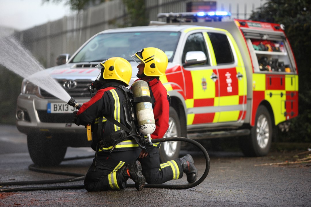 Firefighters battle blaze at building on Shady Lane in Great Barr
