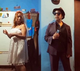 Escuela de Bizarros Navidad Valentín y Novia Cumbianchera