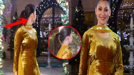 Urvashi Rautela के कान के पीछे दिखाLove Bite! हुईं Troll, Video देख Netizens बोले- Kiss किसने दी?