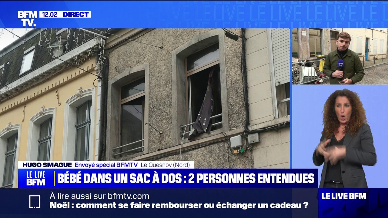 Corps d'un bébé retrouvé dans un sac à dos: deux personnes entendues par les gendarmes du Quesnoy, dans le Nord
