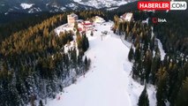 Anadolu'nun 'yüce dağı' Ilgaz, kayak sezonu için hazırlıklarını tamamladı