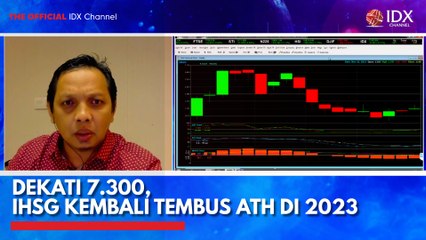 Dekati 7.300, IHSG Kembali Tembus ATH di 2023