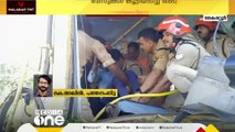 പത്തനംതിട്ട കൈപ്പറ്റൂരിൽ KSRTC ബസുകൾ കൂട്ടിയിടിച്ച് അപകടം