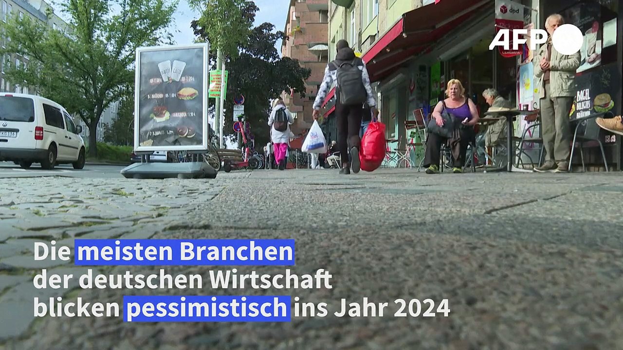 Umfrage: Deutsche Wirtschaft blickt pessimistisch ins neue Jahr