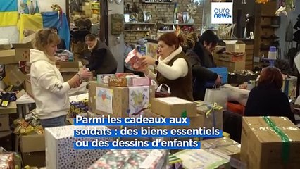 Ukraine : des bénévoles envoient des cadeaux aux soldats sur le front