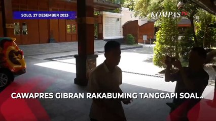 Respons Gibran Soal Kasus Relawan Prabowo-Gibran Ditembak OTK di Sampang
