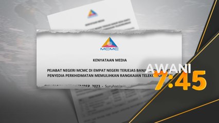 24 dipulihkan daripada 110 stesen pemancar terjejas