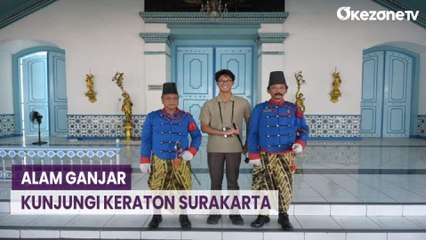 Alam Ganjar Kunjungi Keraton Surakarta, Berharap Anak Muda Jaga Budaya