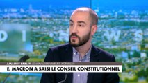 Amaury Brelet : «Le président de la République, de façon très cynique, est en train de saborder le projet de loi que sa majorité a présenté»