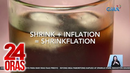 Ilang produkto o paninda, 'di nagmamahal pero binabawasan ang dami o timbang | 24 Oras