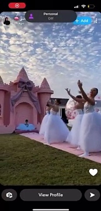 على طريقة أميرات ديزني: عيد ميلاد فخم لابنة سارة الودعاني