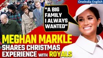 What Prince Harry's wife Meghan Markle has said about Christmas with royals | Oneindia News