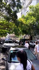 Así está Plaza Lavalle a 2 horas de que la manifestación contra el DNU estalle