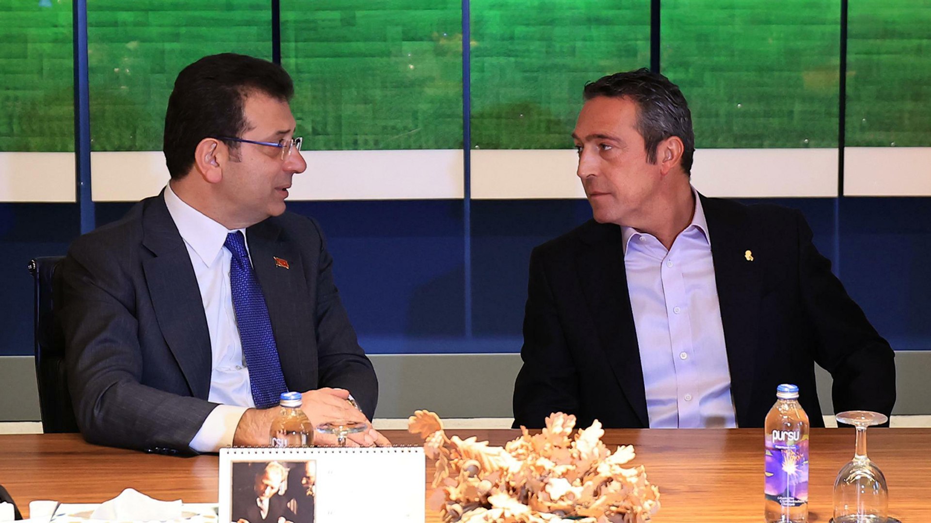 Ekrem İmamoğlu ile Ali Koç arasında “heyecansız derbi” sohbeti! -  Dailymotion Video