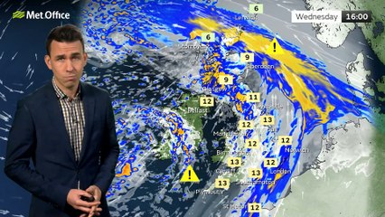 Weather forecast as Storm Gerrit sweeps over Wales