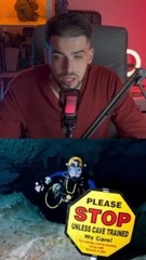 Cet homme a nagé dans cette grotte et n’est jamais revenu
