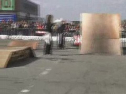 Première séance de sauts