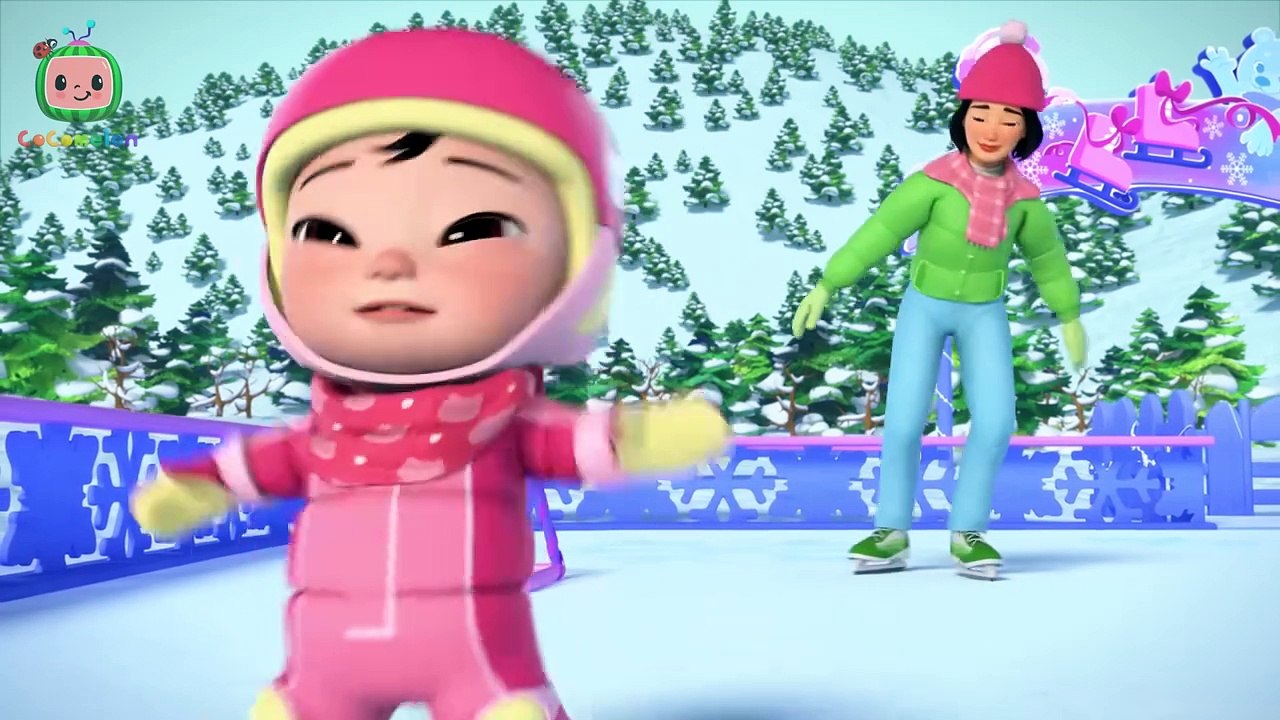 Cece's Ice Skating Song - CoComelon Nursery Rhymes & Kids Songs - video ...
