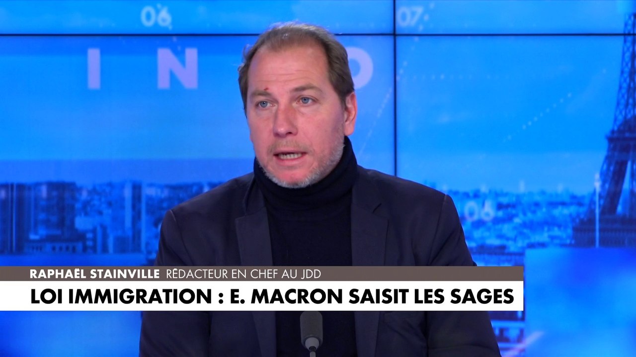 Raphaël Stainville sur la régulation de l'immigration : «Même chez les sympathisants du Front de gauche ou de La France insoumise, il y a une demande»