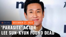 ‘Parasite’ actor Lee found dead amid drug allegations – report