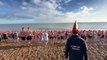 Watch as hundreds brave freezing waters in annual Boxing Day dip