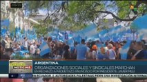teleSUR Noticias 27-12 11:30: Argentinos marchan en rechazo a las medidas tomadas por Milei