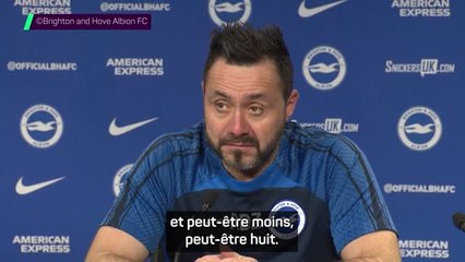Brighton - De Zerbi : “Nous avons perdu Kaoru pour environ six semaines”