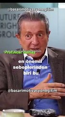 Prof. Dr. Baltaş: Başarısızlık yoksa hayatın mantar demek