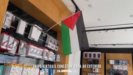 Chips virtuais conectam Gaza ao exterior