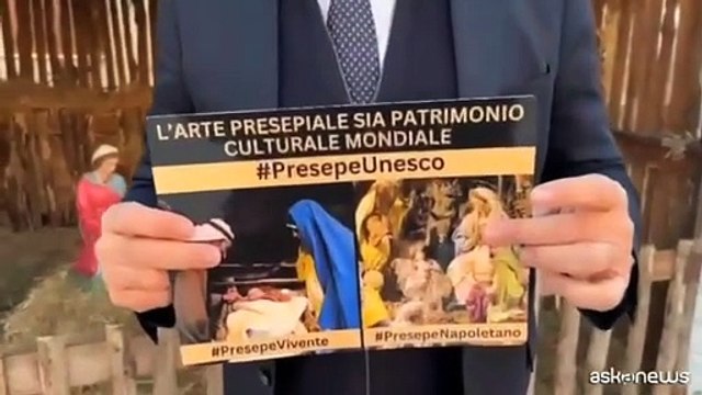 Pecoraro Scanio: arte presepe italiana sia patrimonio Unesco