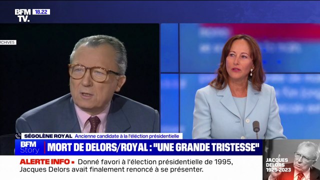 Ségolène Royal sur Jacques Delors: Je pense que ça aurait été un excellent président de la République