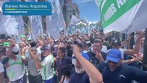 Protestan en Argentina contra el decreto de emergencia