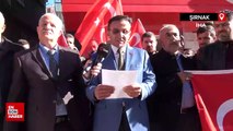 Şırnak'ta şehit ve gazi ailelerinden DEM Partisi'ne tepki