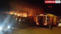 Karabük'te Sanayi Sitesinde Dorse Tamir Dükkanında Yangın Çıktı