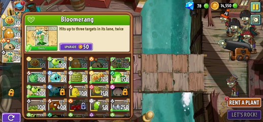 Plants vs Zombies 2 pirate seas gameplay
