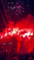 Tahliye olan Faruk Koca'ya Ankaragücü taraftarından coşkulu karşılama!