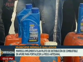 MinPesca distribuye combustible a embarcaciones de 13 Conppas de Apure